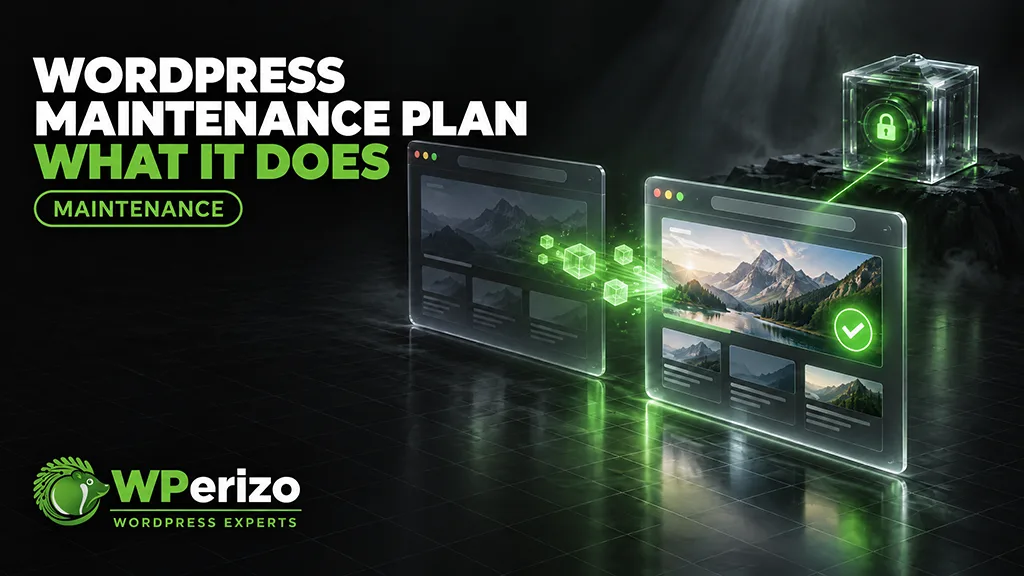 WordPress Maintenance Plan – WPerizo